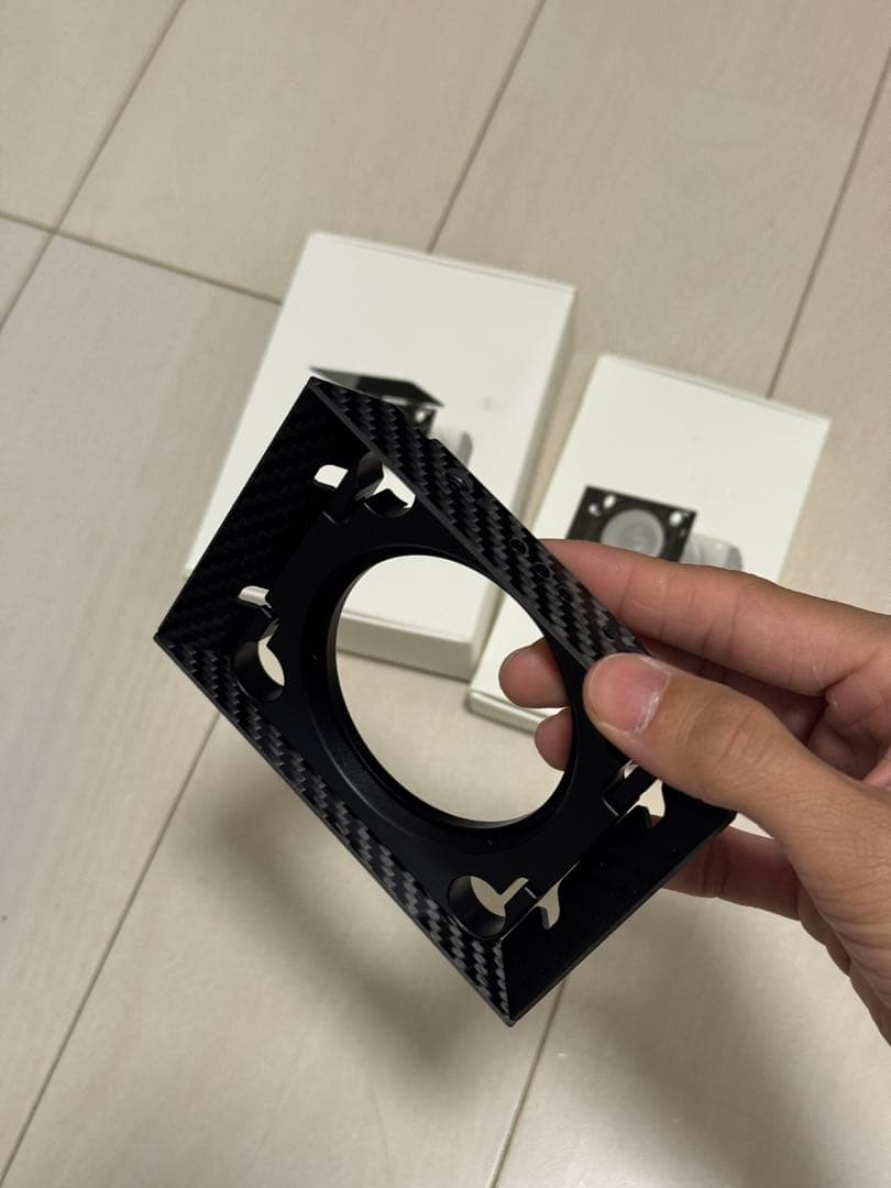 pd movie MINI MATTE BOX カーボン　NDフィルター付き