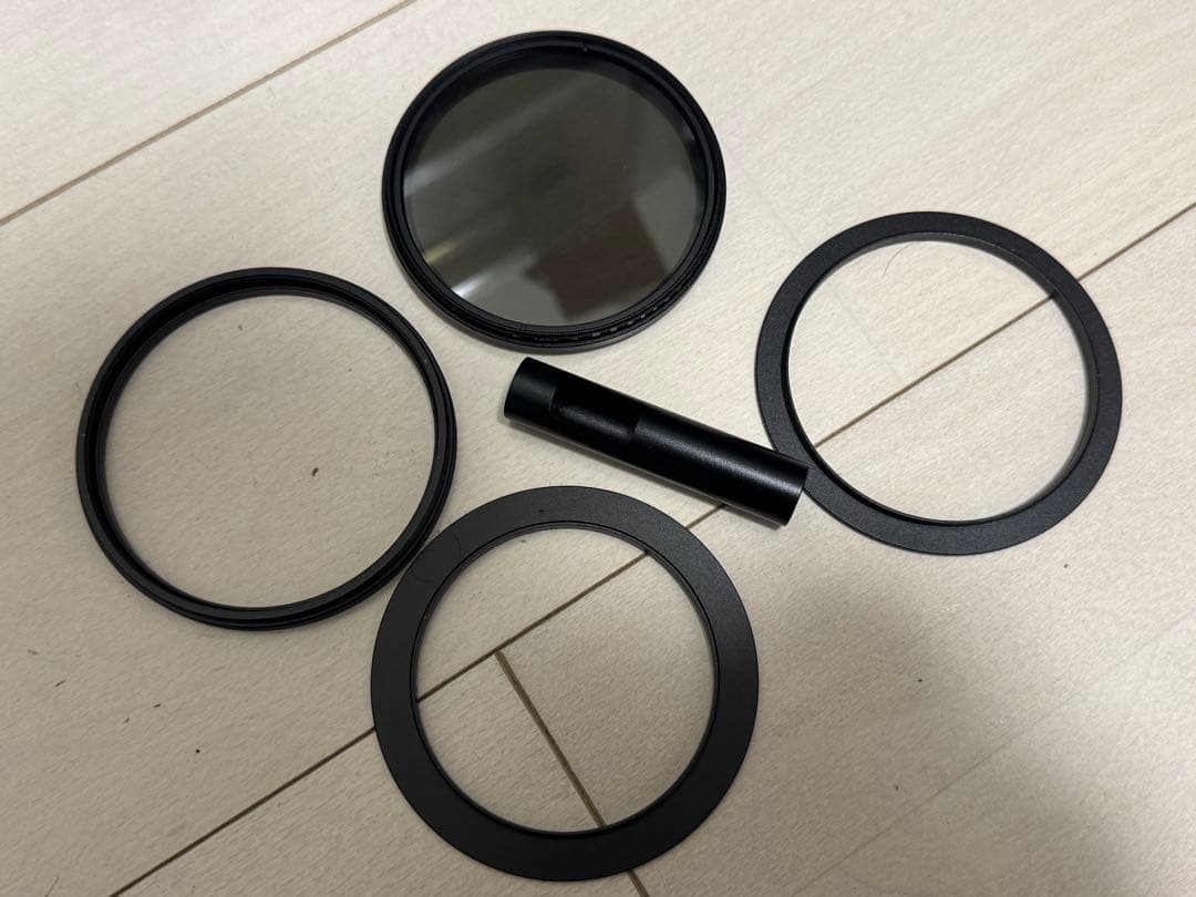 pd movie MINI MATTE BOX カーボン　NDフィルター付き