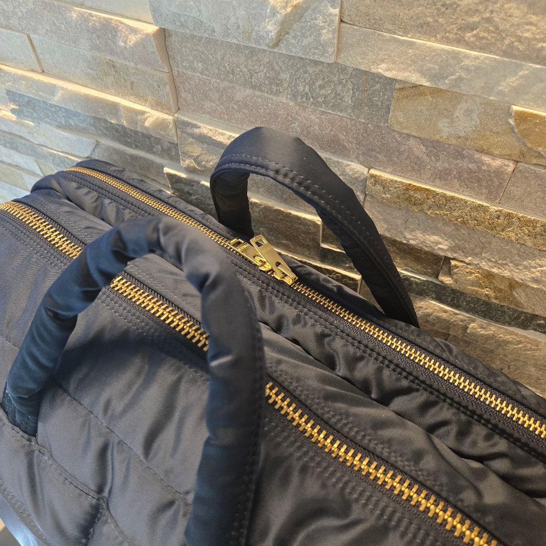 極美品　PORTER ポーター　タンカー　2way　ショルダーバッグ　ネイビー