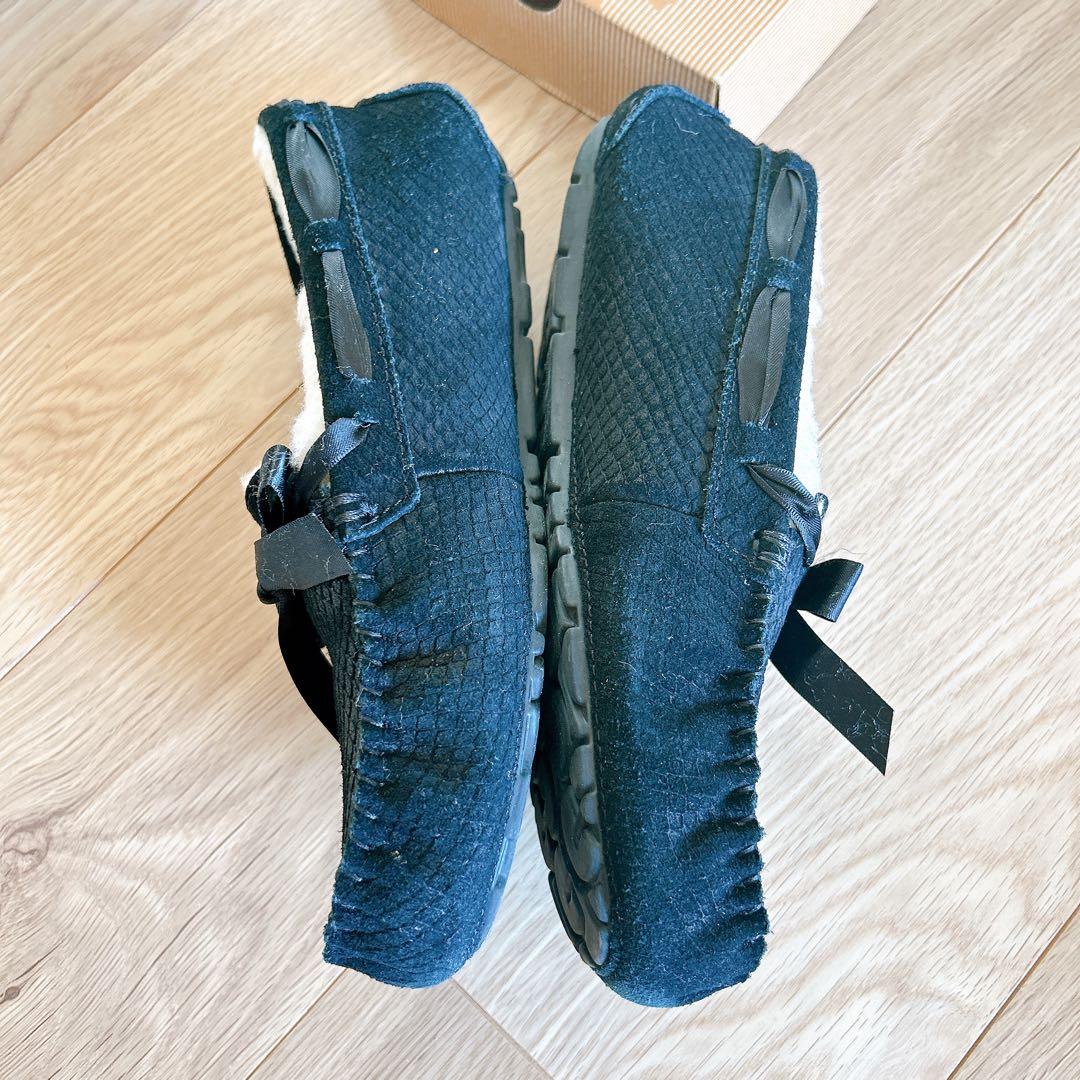 【送料無料】UGG モカシン　ダコタ 24cm usサイズ7 黒 ブラック