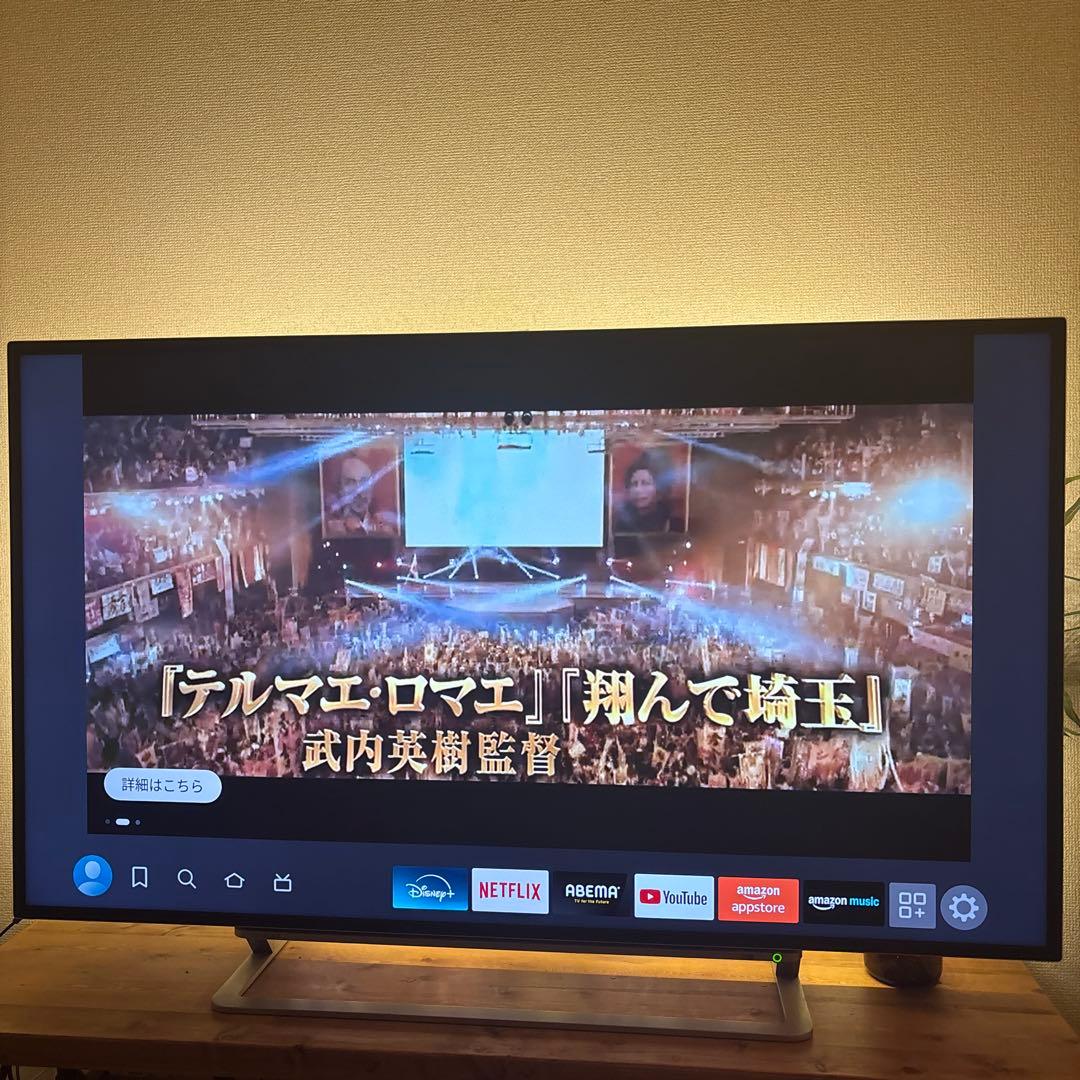 【ジャンク】TOSHIBAREGZA 50Z9X（50型）映像OK／内部異音あり