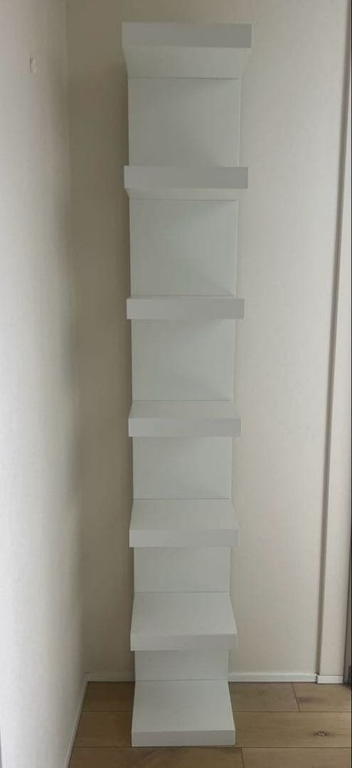 愛夢【送料込み】IKEA LACK ラック ホワイト 30x190 cm