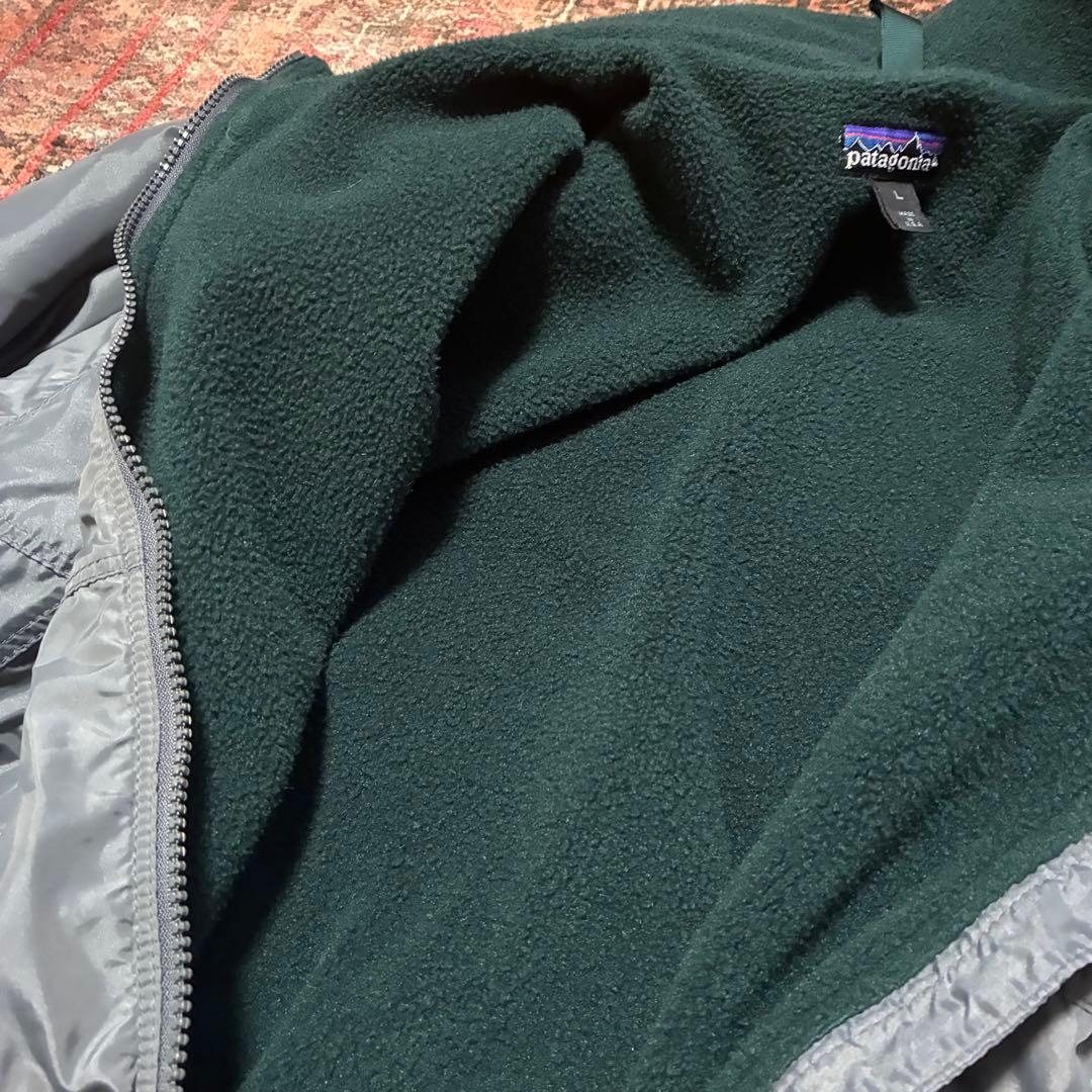 80S USA製 Patagonia シェルドシンチラ ナイロンジャケット L