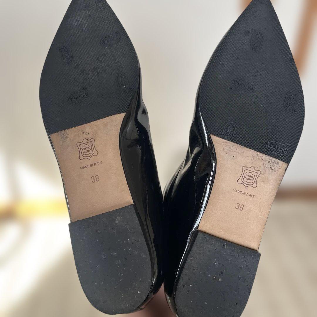 I*O様 NEBULONI E. ブラックロングブーツ 38