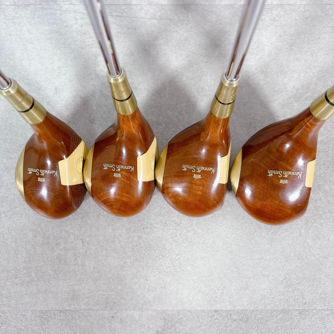 V698 ケネス・スミス ハンドメイド 木製 ウッド 4本セット