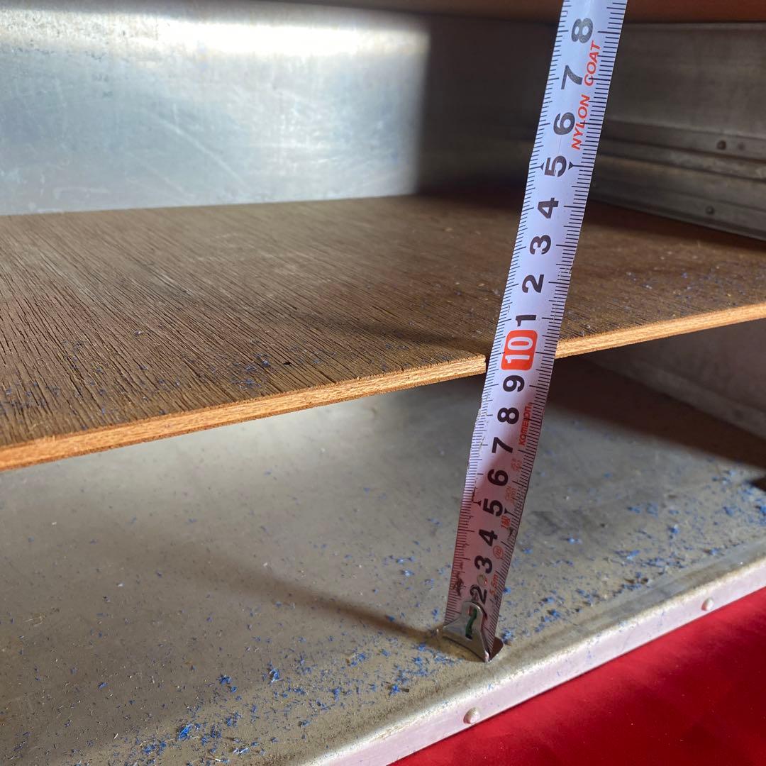 特大　ラーメン屋の出前のおかもち　堤箱　アルミ製　キャンプギア　ランチボックス