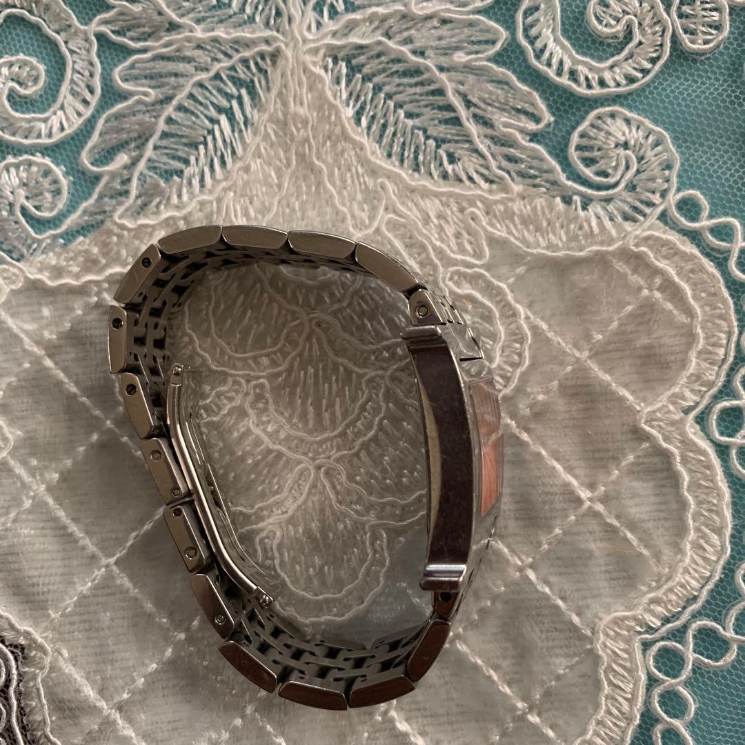 最終お値下げ☆HERMES オレンジ文字盤 クォーツ時計