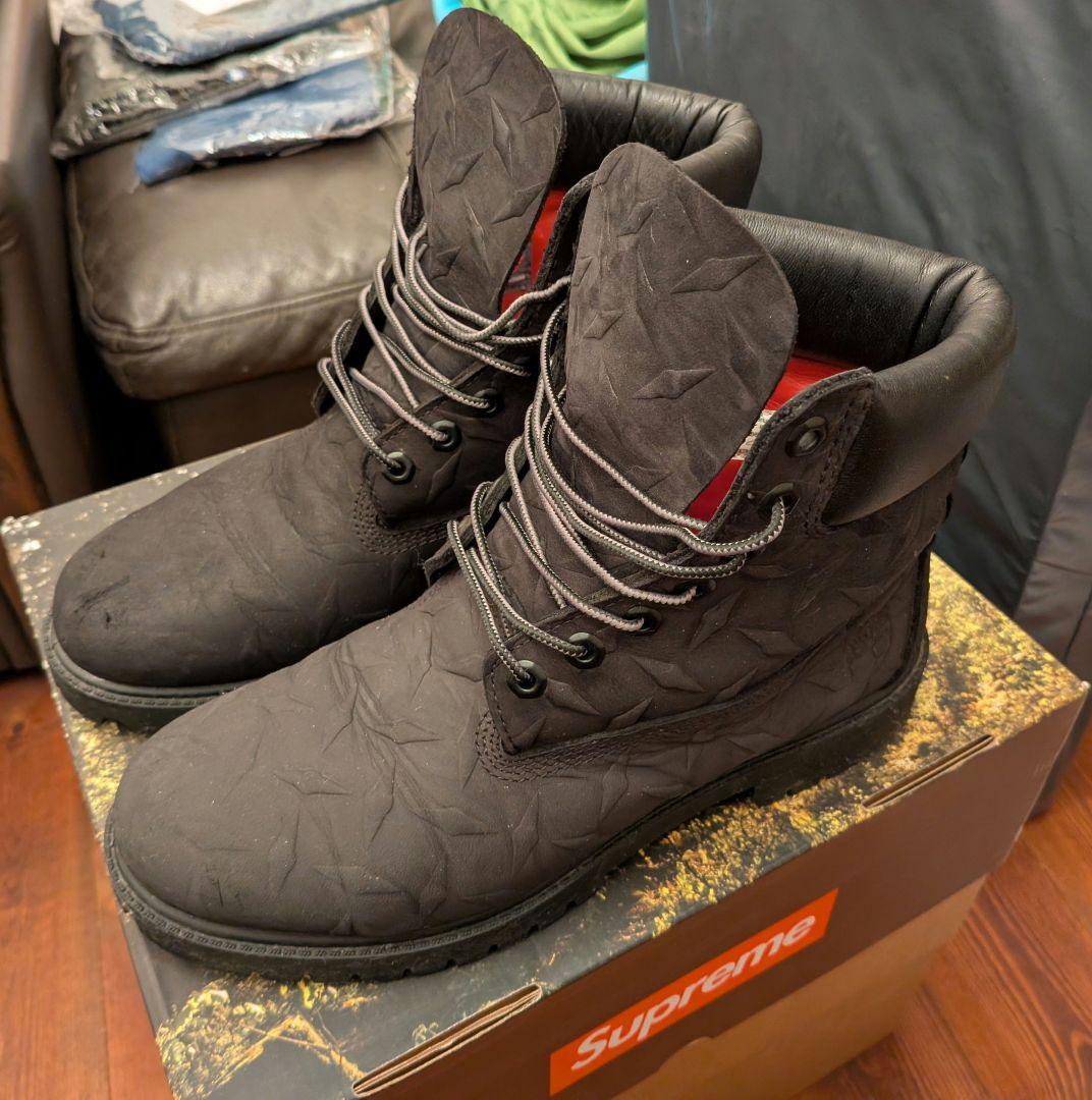 Supreme×Timberland Diamond Plate6インチブーツ