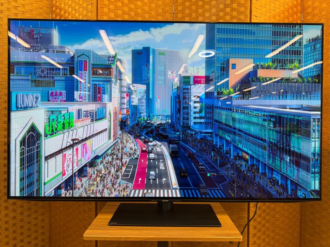 F035 SHARP　65型　有機EL　テレビ　4Kチューナー内蔵　2023年製