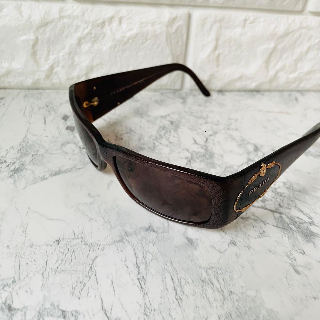 【美品】PRADA サングラス SPR11H 135 イタリア製
