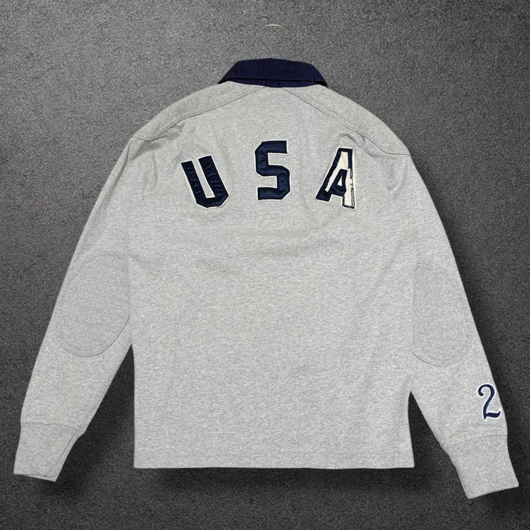 POLO by RALPH LAUREN ラガーシャツ ヴィンテージ 星条旗