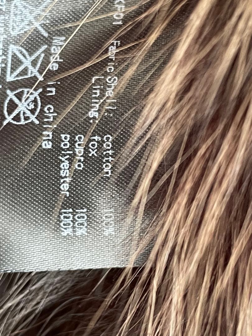 ジュンハシモト　フォックスファー　モッズコート