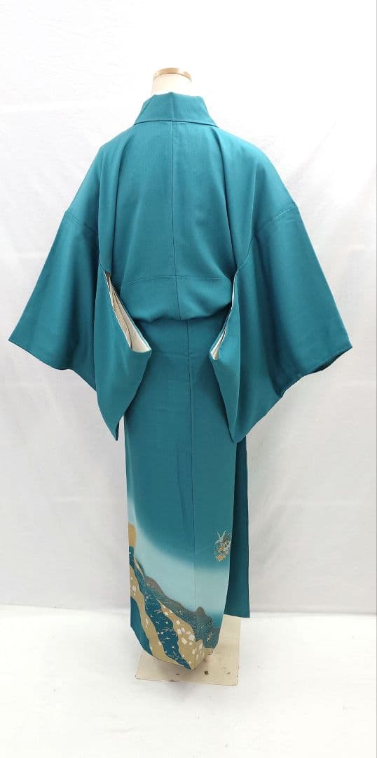 FN12113t 早い者勝ち！着物 正絹 付け下げ 訪問着 157〜167cm