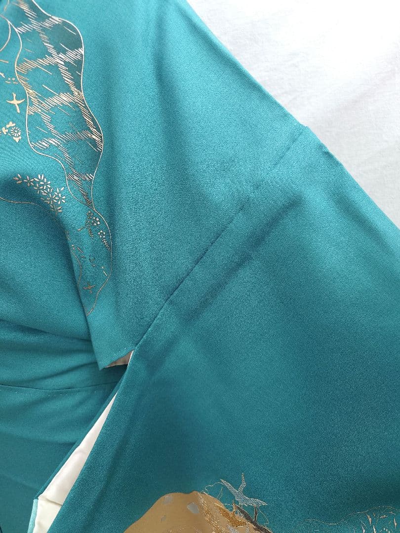 FN12113t 早い者勝ち！着物 正絹 付け下げ 訪問着 157〜167cm