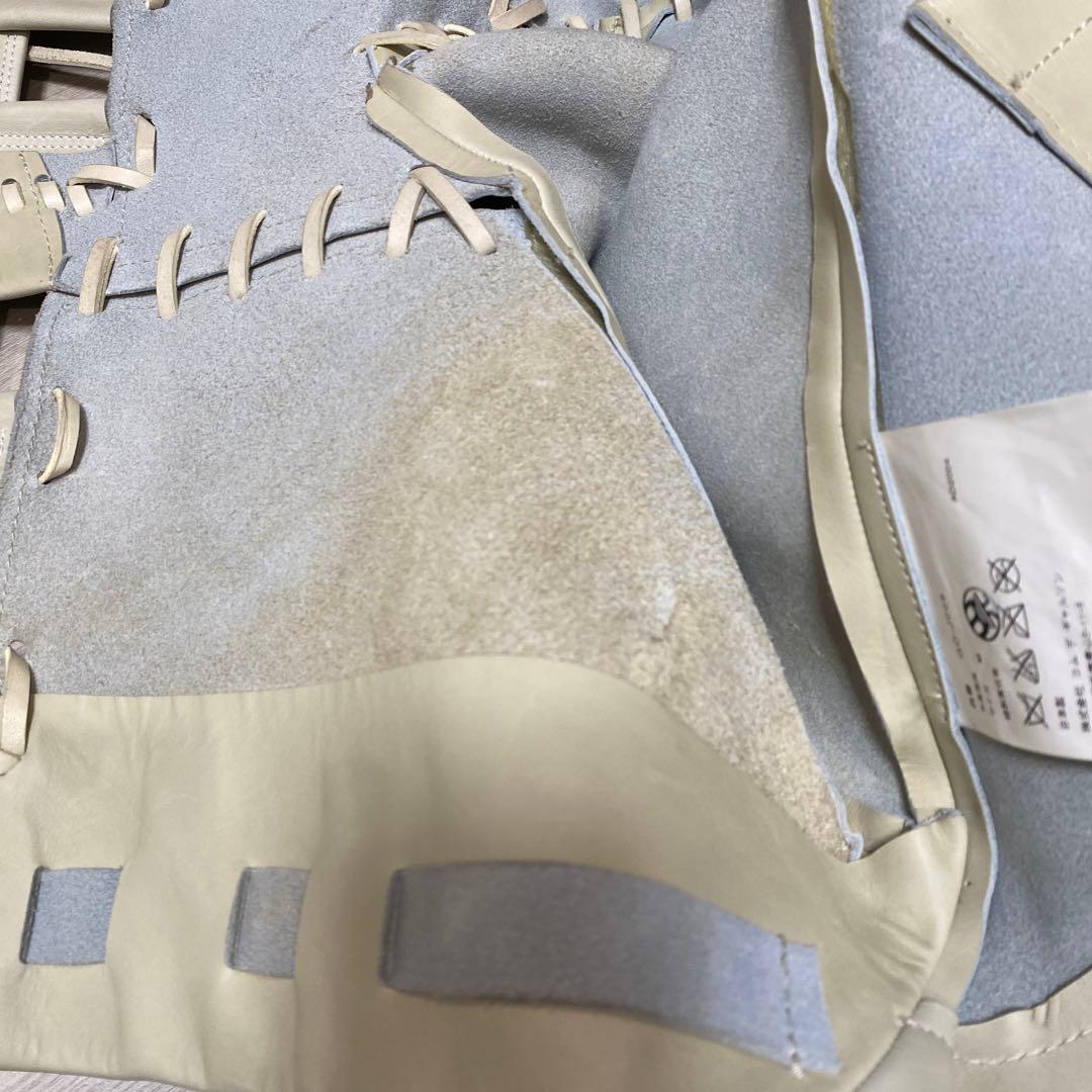 コムデギャルソン 05ss 激レア!! 編み込み ショートレザージャケット