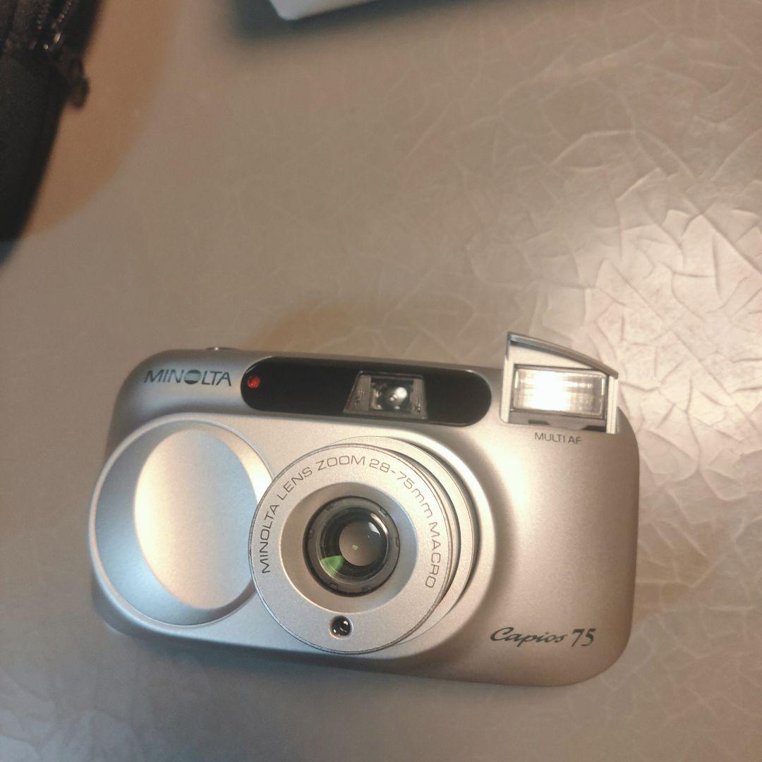 極美品 Minolta Capios75 ミノルタ コンパクト フィルム カメラ