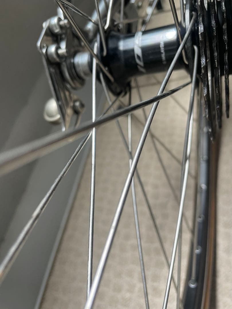 n*o様 KHS F-20R クロームシルバー　ブルホーン　クロモリ