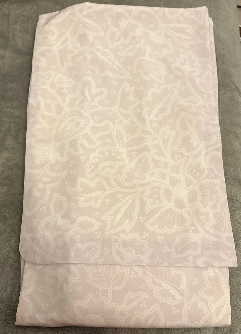 洗える着物給 TEIJIN JAPANMODE 花柄　ベージュ