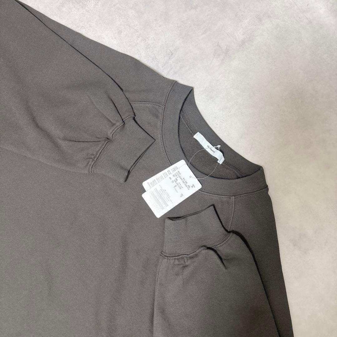 新品タグ付◇フレームワーク◇ラグランポンチョスエット◇ブラックD