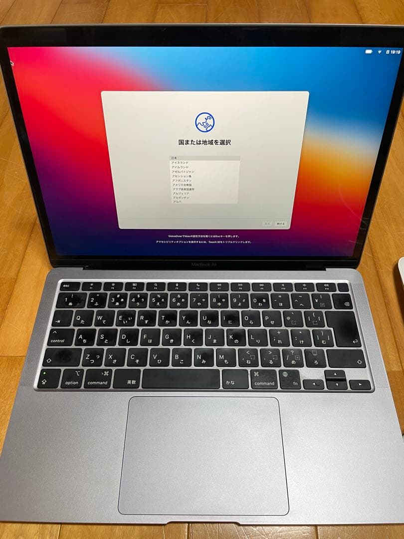 【美品】　MacBook Air 2020 M1 16G 本体　マウス