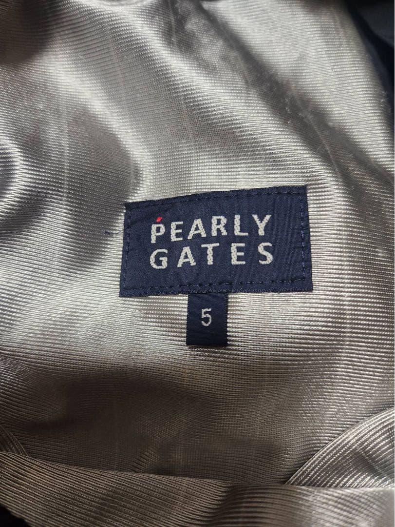 PEARLY GATES ダークグレー パンツ サイズ5