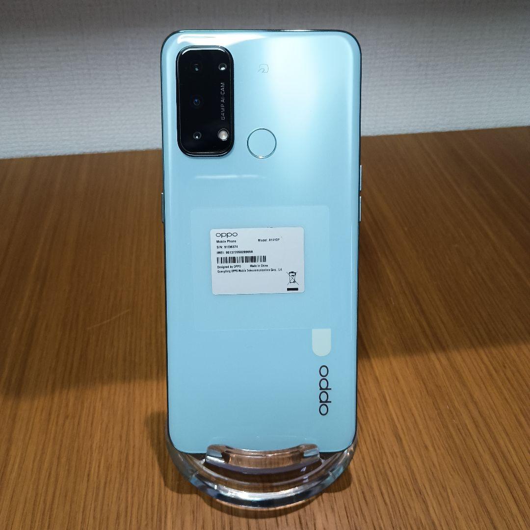 OPPO Reno5 A 5G ライトブルー オマケ新品ガラスフィルム等