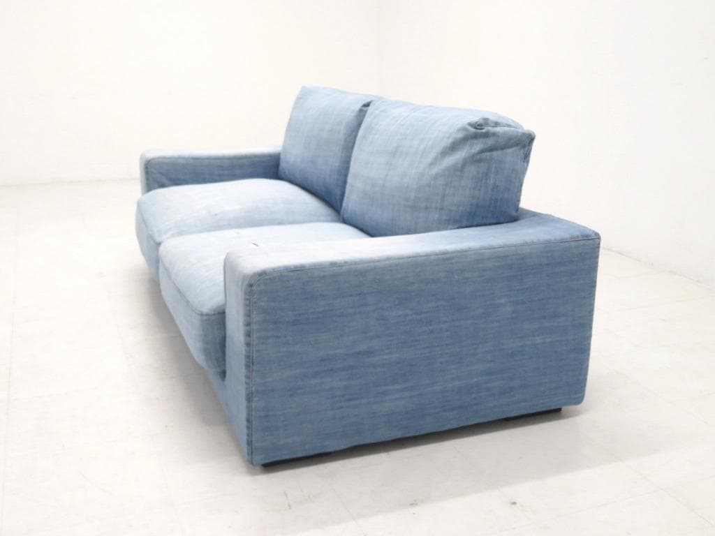 展示品　ジャーナルスタンダードファニチャー　デニム　3人掛けソファ　モダン