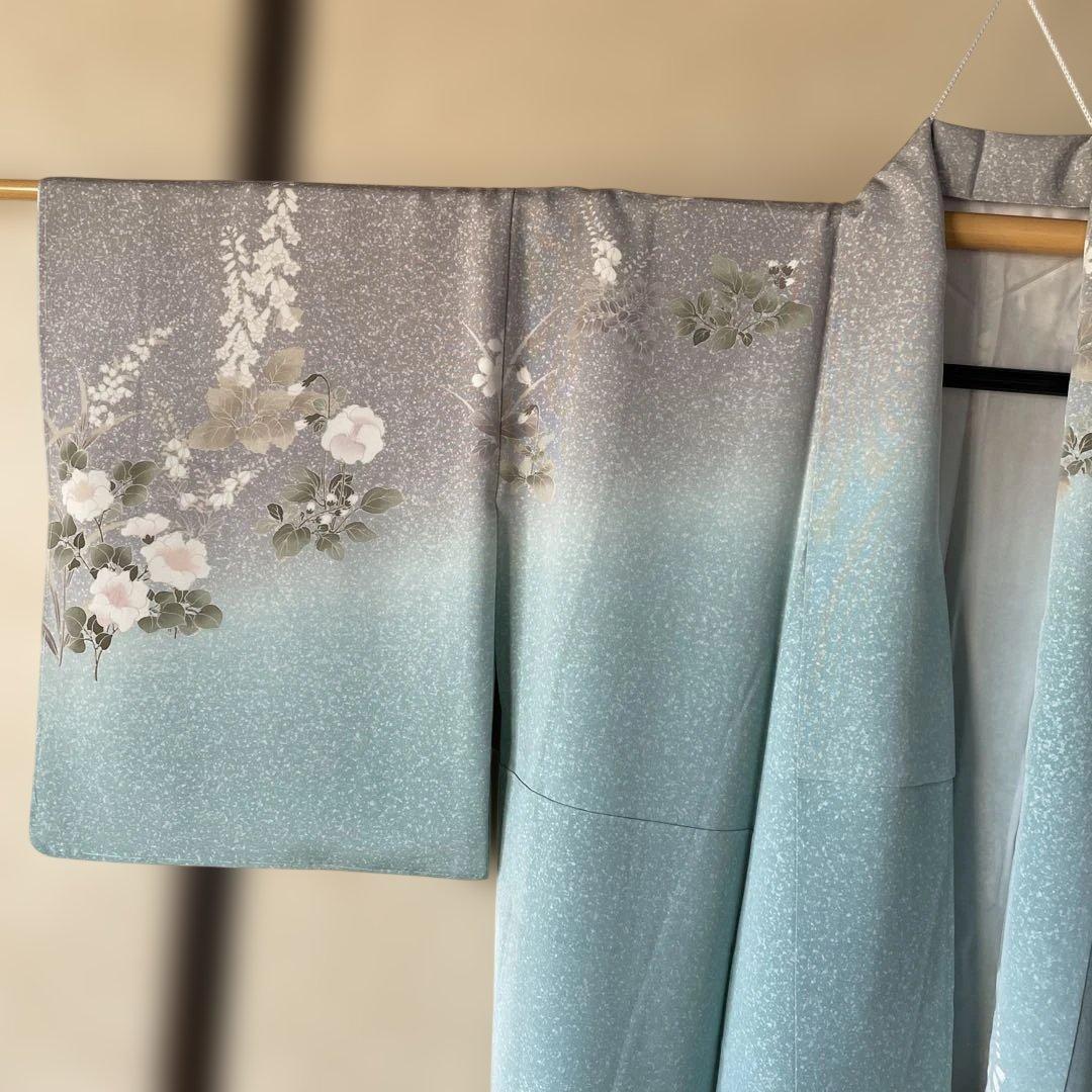 訪問着　未使用　躾つき