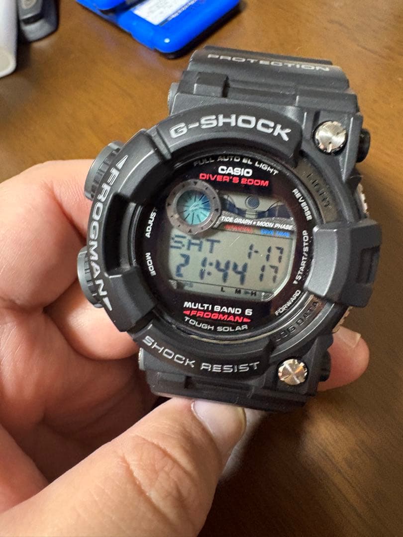 CASIO G-SHOCK FROGMAN GWF-1000 200m防水