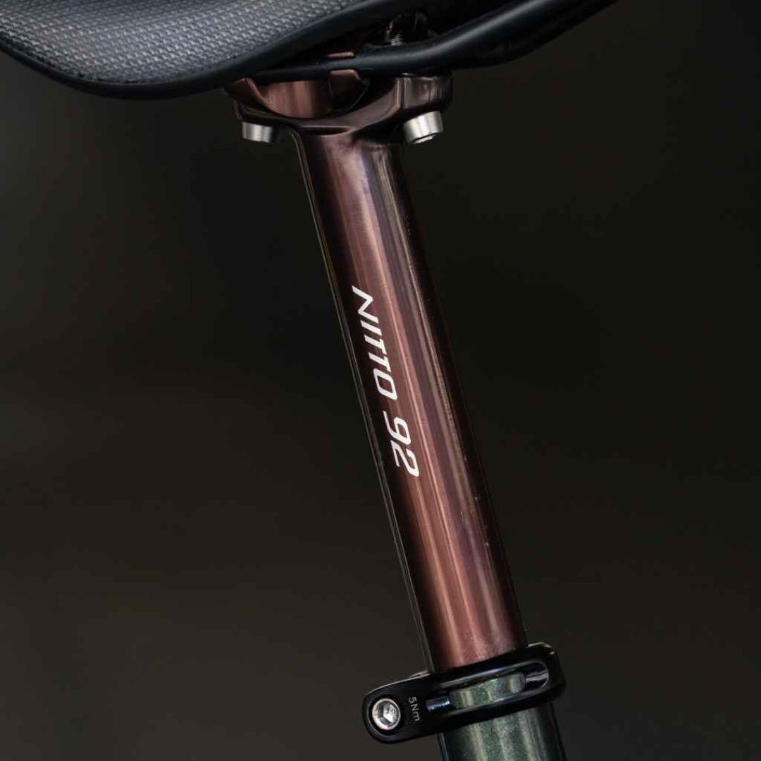 NITTO 92 シートポスト ブラウン 27.2mm