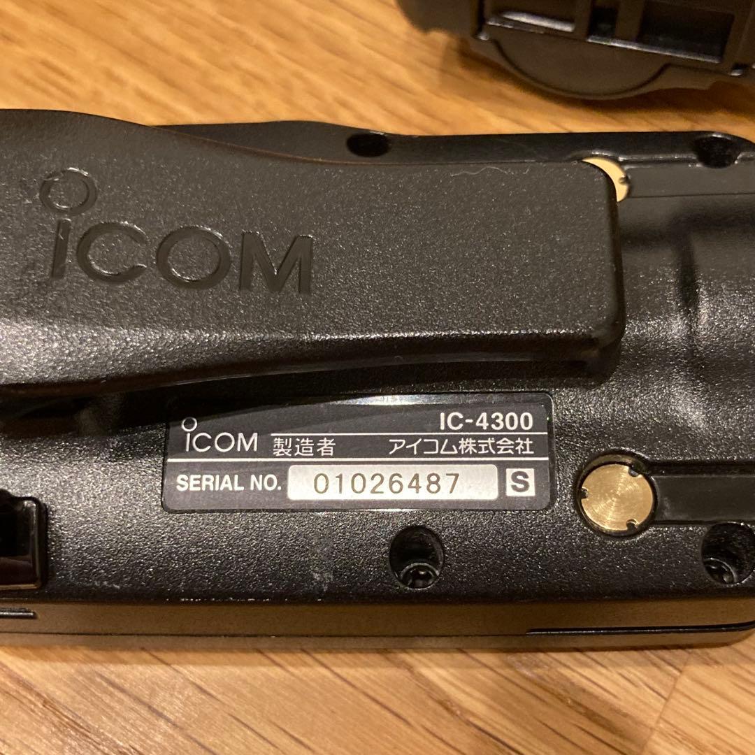 トランシーバー&イヤホンマイクセット　8台　IC-4300 HM-177PI