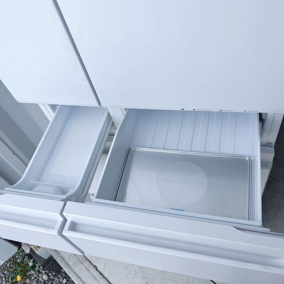 取付無料！パナソニックパーシャル搭載はやうま冷凍おしゃれ6ドア冷蔵庫！洗濯機