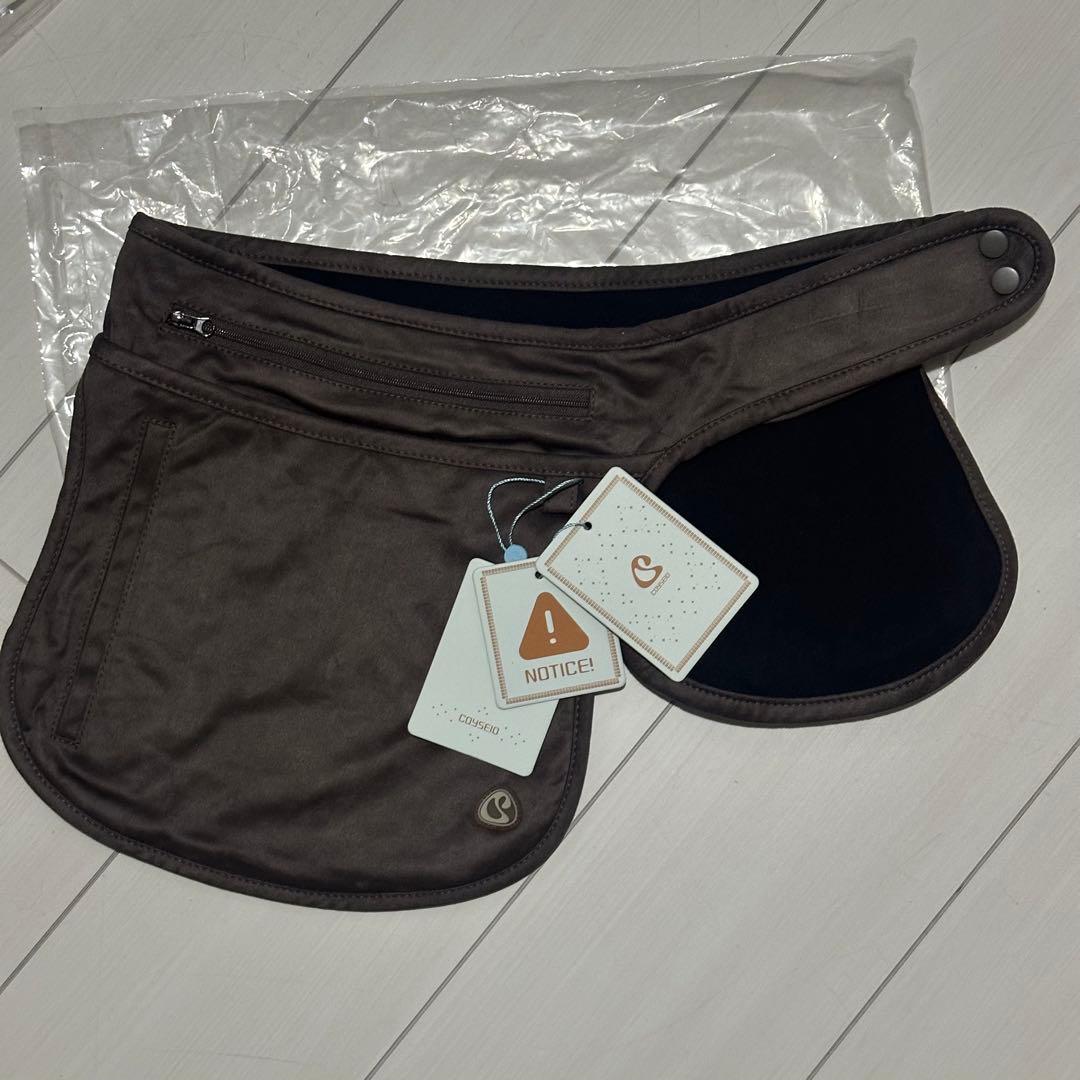 Coyseio SUEDE BELT BAG BROWN ウエストポーチ