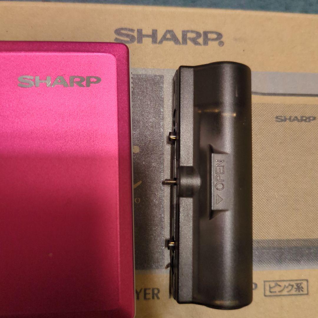 SHARP 1-BITポータブルMDプレーヤー MD-DS33-P ピンク