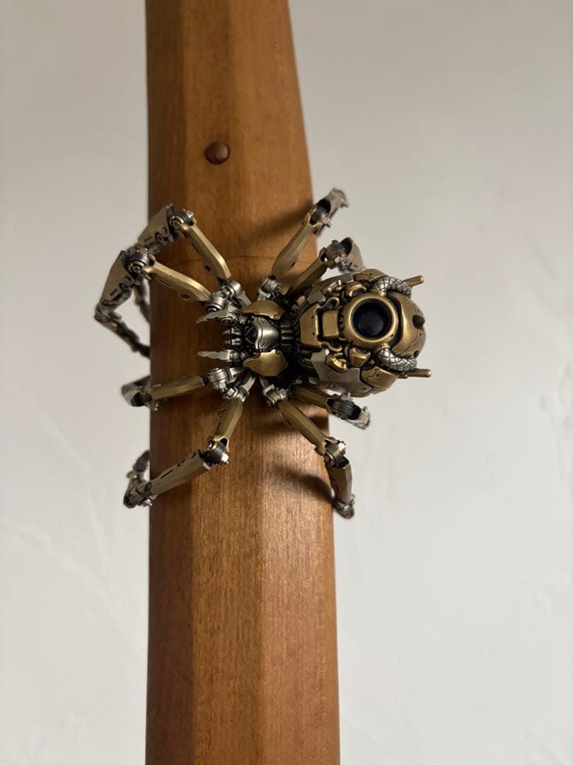 自在置物　蜘蛛　メカニカルスパイダー 置物