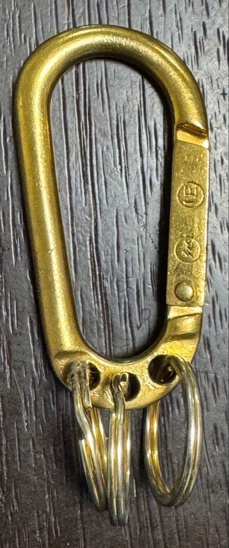 uniform experiment カラビナ　ゴールド　藤原ヒロシ　ジルコニア