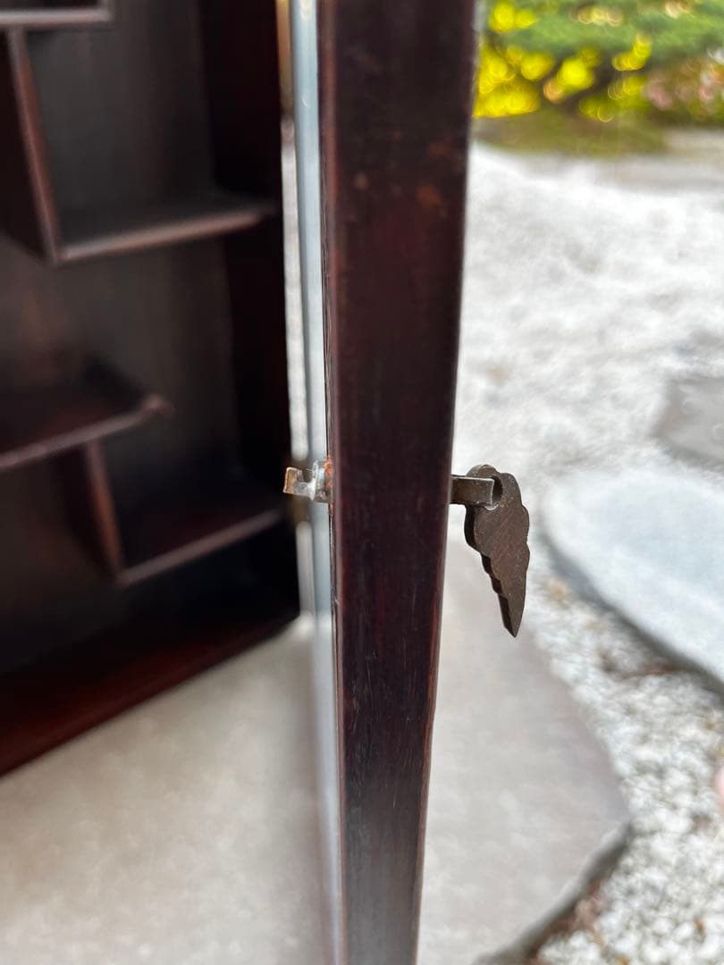 中国美術 壁掛け棚 ウォールラック コレクション　アンティーク