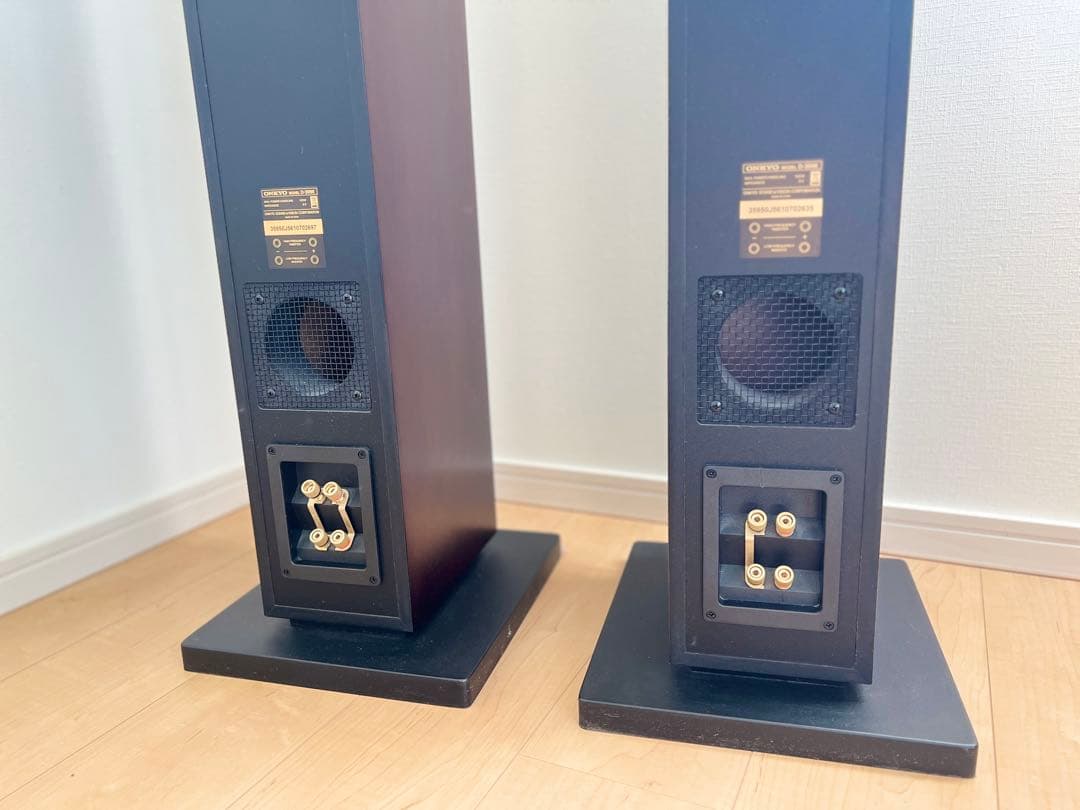 ONKYO D-309E ブラウン 3ウェイスピーカー　ペア