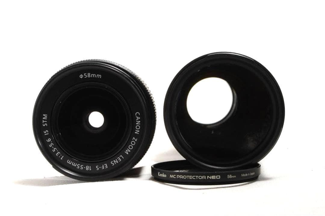 【最大2200円引】Canon EOS kiss x7❤️最軽量❤️ダブルレンズ