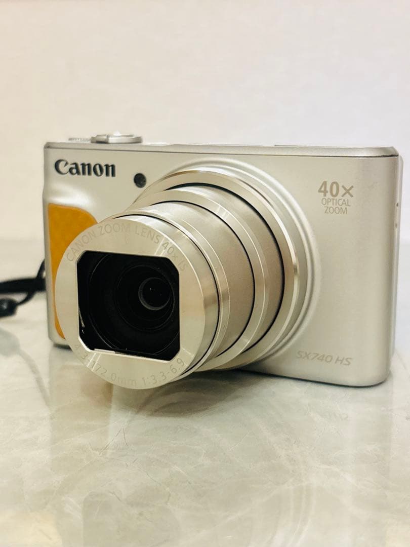 カメラ Canon SX740 HS シルバー デジカメ