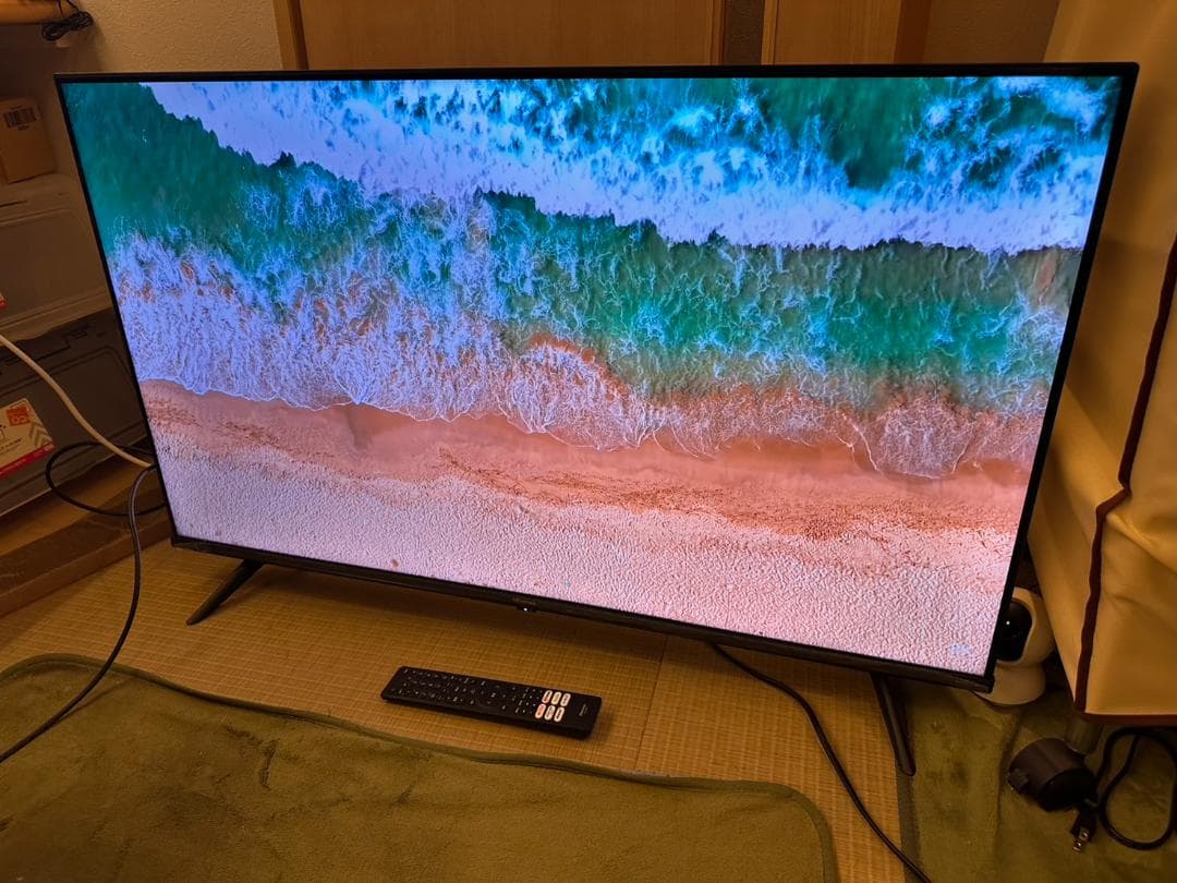 ハイセンス hisense 43型　スマートテレビ 43A6H 超極美品！
