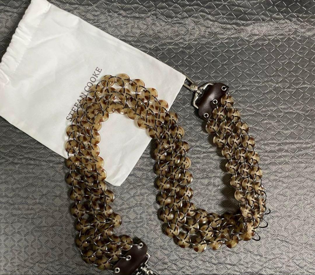 stefan cooke 21SS ボタンストラップ