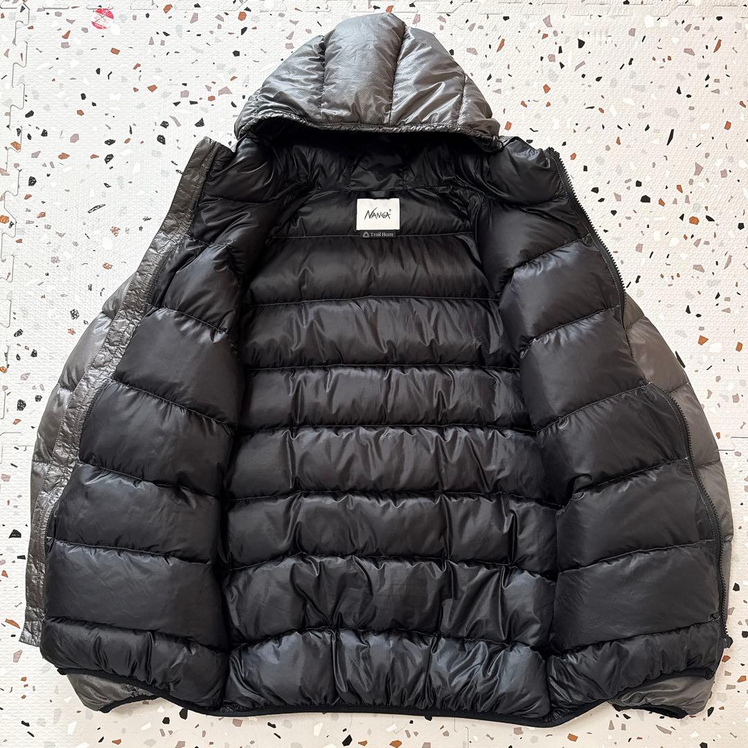 【Lサイズ】NANGA ナンガ Trail Bum ダウンジャケット グレー