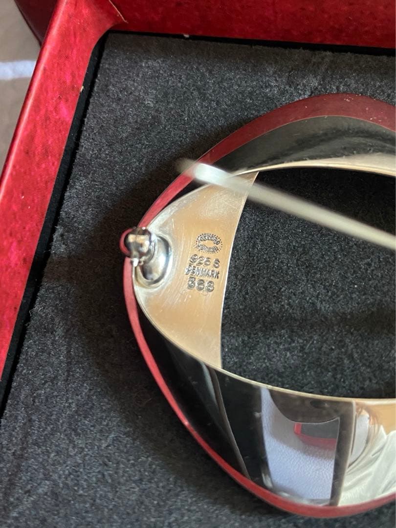 極美品  ピンブローチ Henning Koppel 箱有