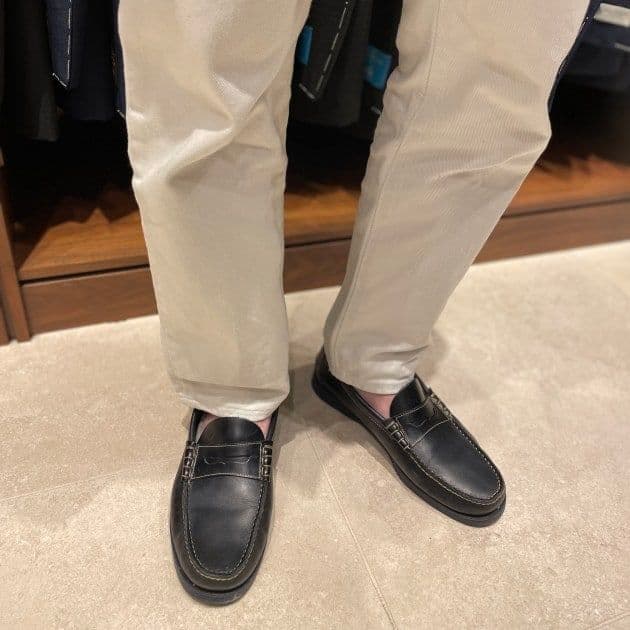 t*b様 PARABOOT BEAMS別注 CORAUX ローファー