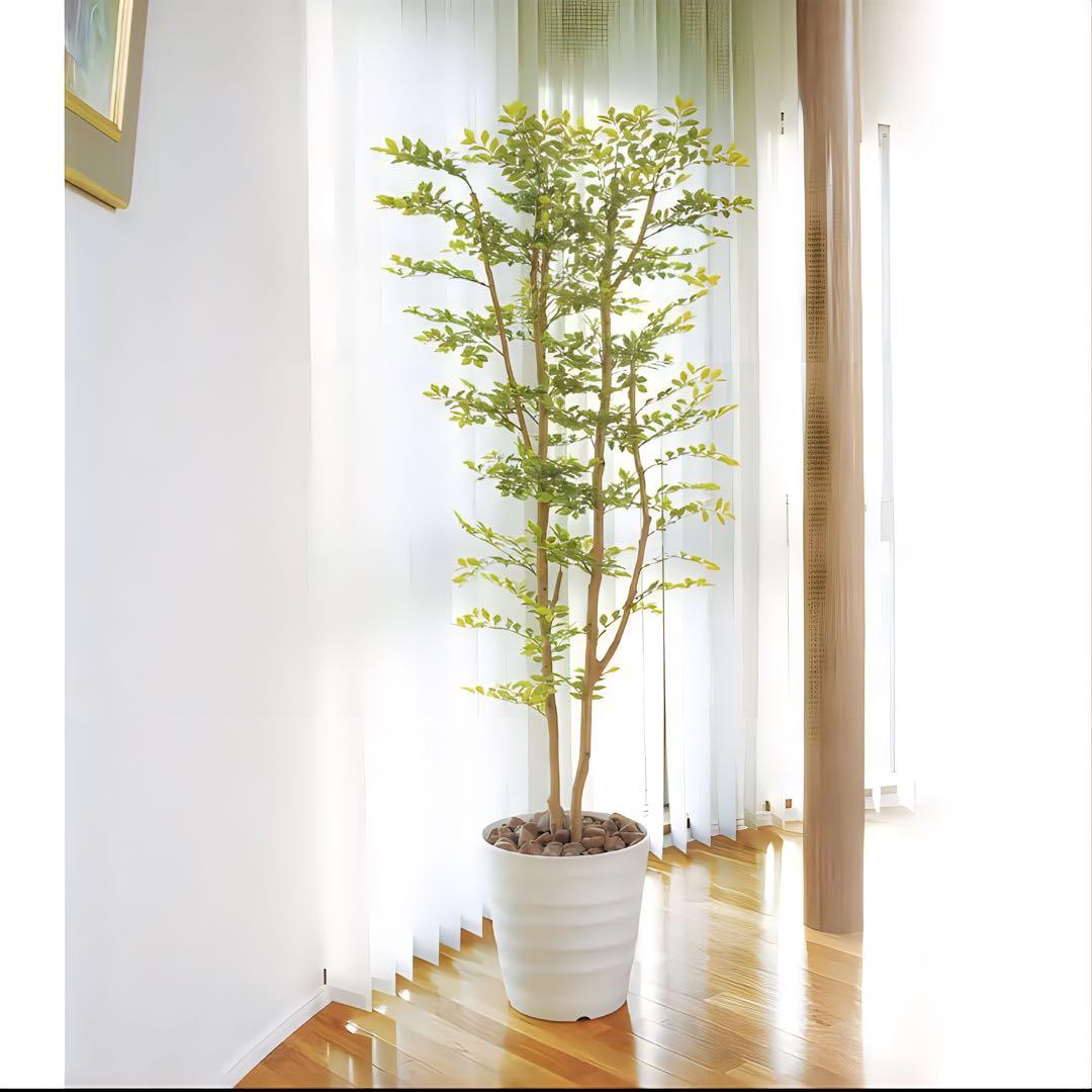 光触媒　人工観葉植物　ウォールグリーン　ゴールデンリーフ1.8h