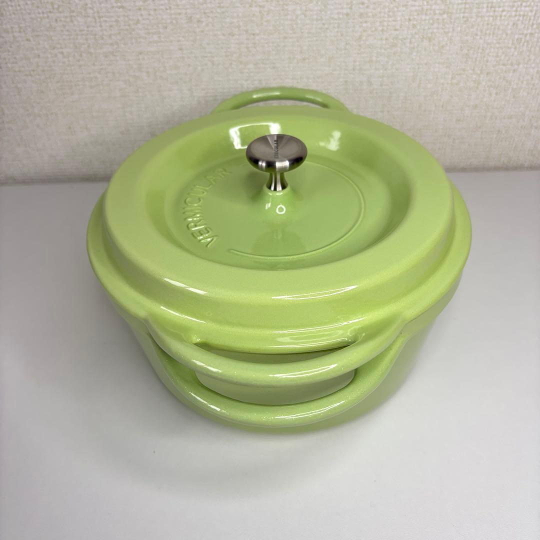VERMICULAR バーミキュラボーブンポットラウンド　18cm グリーン