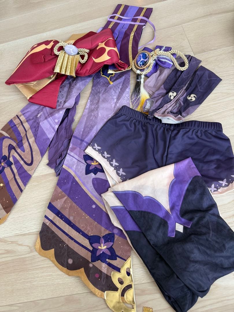 原神　雷電将軍　コスプレ衣装Mサイズ