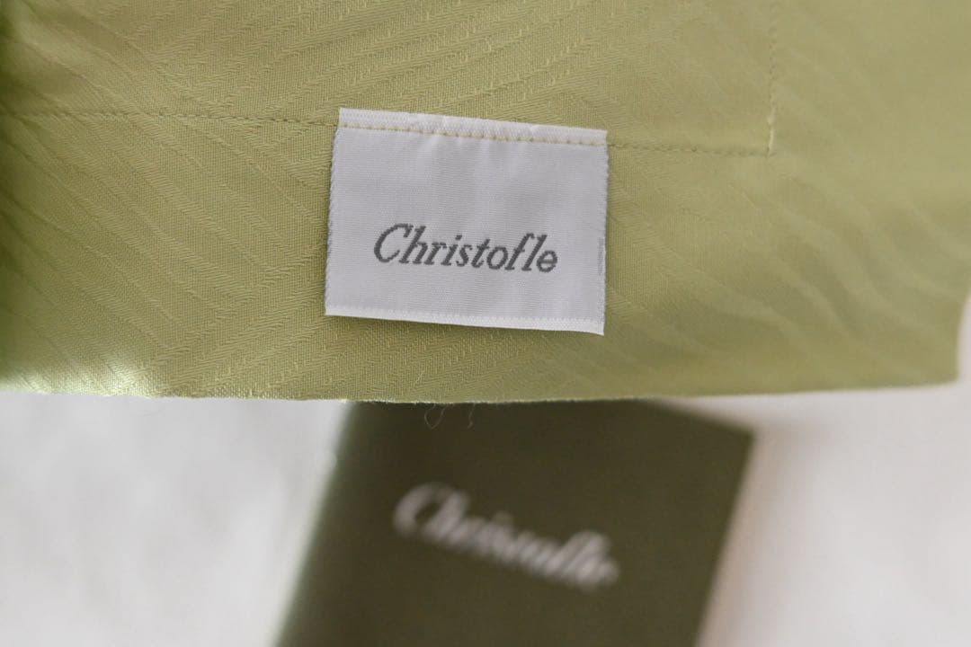 【レア】Christofle クリストフルテーブルランナー2枚ギフトボックス入り