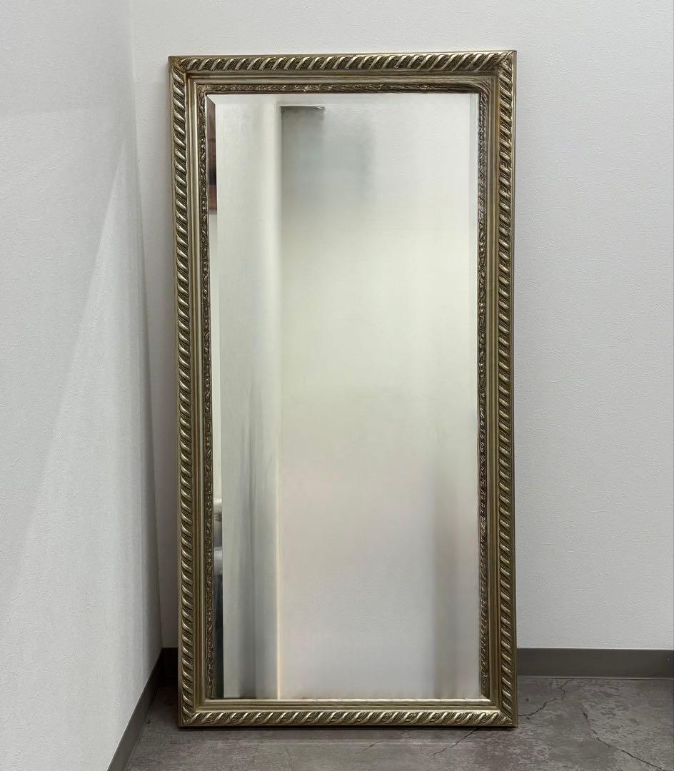SNT1123 金縁 壁掛け アンティークミラー ウォールミラー ヴィンテージ